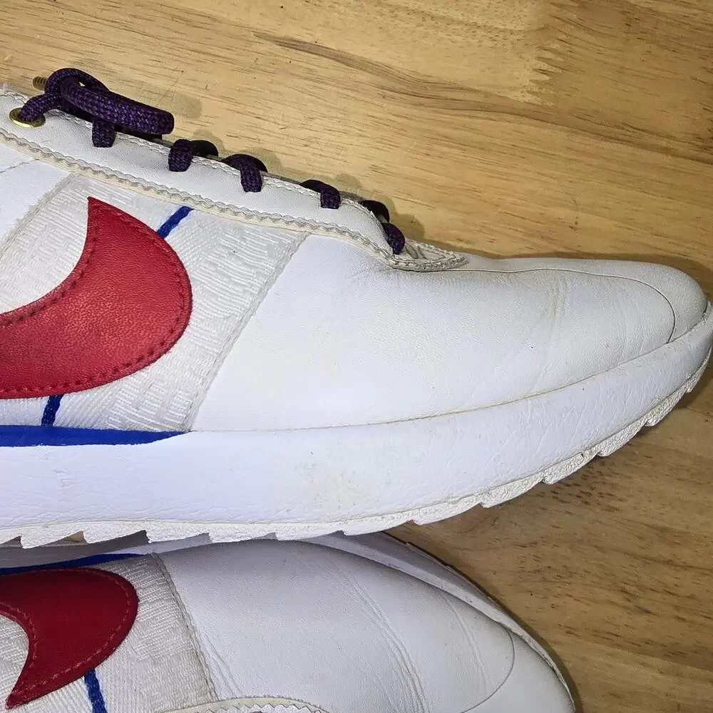 Nike Cortez G Golf Shoes Forrest Gump Colorway White Size 9 Womens